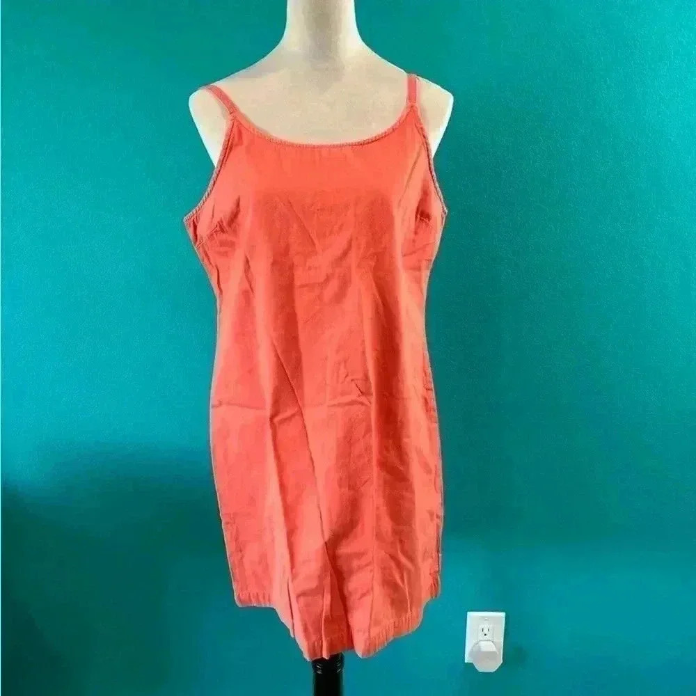 Gap orange mini dress in size large